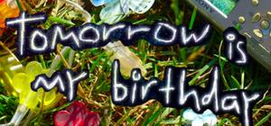 tomorrow is my birthday banner