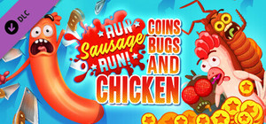 Run Sausage Run: Coins, Bugs and Chicken banner