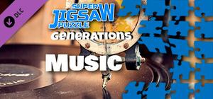 Super Jigsaw Puzzle: Generations - Music banner