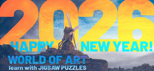 WORLD OF ART JIGSAW PUZZLES banner