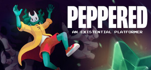 PEPPERED: an existential platformer banner