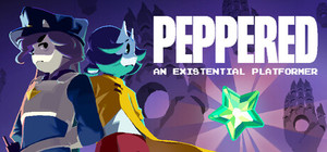 PEPPERED: an existential platformer banner