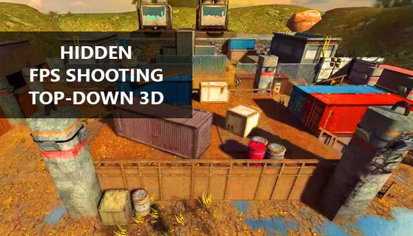 Hidden FPS Shooting Top-Down 3D