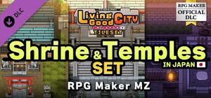 RPG Maker MZ - SERIALGAMES Living Good City Tileset - Shrine and Temples SET banner