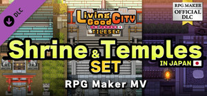 RPG Maker MV - SERIALGAMES Living Good City Tileset - Shrine and Temples SET banner