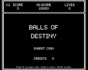 Balls of Destiny banner