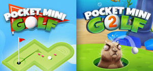 Pocket Mini Golf + Pocket Mini Golf 2 banner