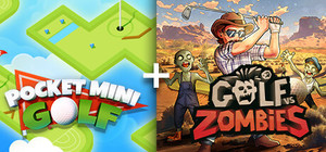 Pocket Mini Golf + Golf vs Zombies banner