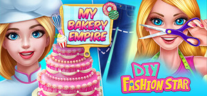 My Bakery Empire + DIY Fashion Star banner