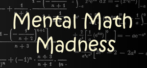 Mental Math Madness banner