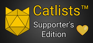 Catlists Supporter's Edition banner