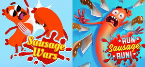 Sausage Wars + Run Sausage Run banner