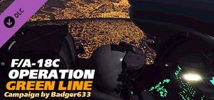 DCS: F/A-18C Operation Green Line by BADGER633 banner