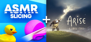 ASMR Slicing + Arise: A Simple Story banner