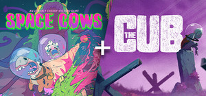 Space Cows + The Cub banner
