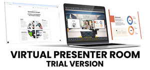 Virtual Presenter Room - Testversion banner