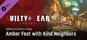 GGST Additional Battle Stage 6 - Amber Fest with Kind Neighbors banner