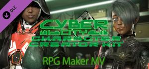 RPG Maker MV - CyberCity Character Creator Kit banner