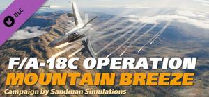 DCS: F/A-18C Operation Mountain Breeze by Sandman Simulations banner