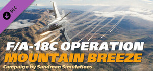 DCS: F/A-18C Operation Mountain Breeze by Sandman Simulations banner