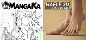 Drawing References: MangaKa & Feet Poser Lite banner