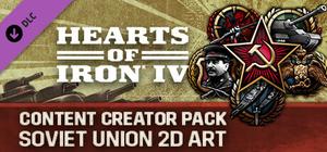 Hearts of Iron IV: Content Creator Pack - Soviet Union 2D Art banner