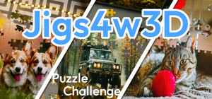 Jigs4w3D Puzzle Challenge banner