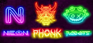 Neon Phonk Robots banner