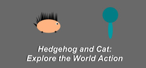Hedgehog and Cat: Explore the World Action banner