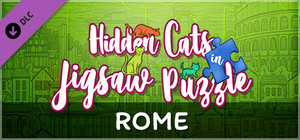 Hidden Cats in Jigsaw Puzzle - Rome banner
