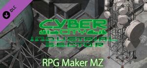RPG Maker MZ - CyberCity Industrial Sector Tiles banner