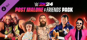 WWE 2K24 Post Malone & Friends Pack banner