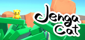 Jenga Cat banner
