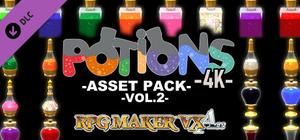RPG Maker VX Ace - Potions Asset Pack 4K Vol 2 banner