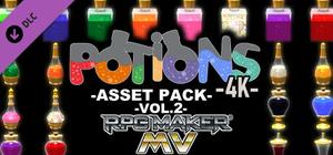 RPG Maker MV - Potions Asset Pack 4K Vol 2 banner