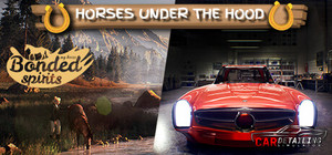 HORSES UNDER THE HOOD banner