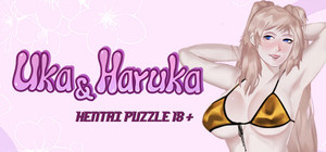 Uka & Haruka: Hentai Puzzle 18+ banner
