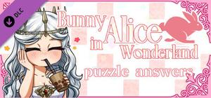 Bunny Alice in Wonderland-puzzle answers banner
