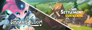 Settlement Survival + Distant Bloom banner
