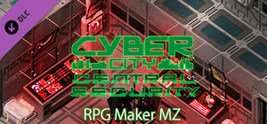 RPG Maker MZ - CyberCity Central Security Tiles banner