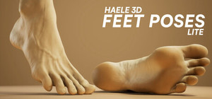HAELE 3D - Feet Poses Lite - Drawing References banner