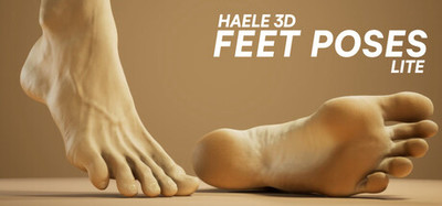 HAELE 3D - Feet Poses Lite - Drawing References