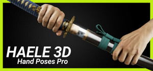 HAELE 3D - Hand Poses Pro - Drawing References banner