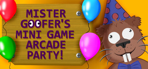 Mr Goofer's Mini Game Arcade Party! banner