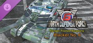 EARTH DEFENSE FORCE 6 - Ranger Piloted Weapons: Blacker No. 6 banner