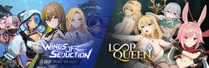 Wings of Seduction x Loop Queen banner
