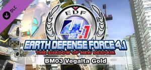 EARTH DEFENSE FORCE 4.1 - Air Raider Weapons: BM03 Vegalta Gold banner