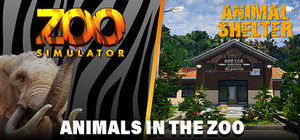 ANIMALS IN THE ZOO banner