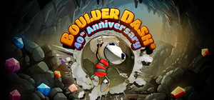 BOULDER DASH 40th Anniversary banner
