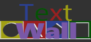Text Wall banner